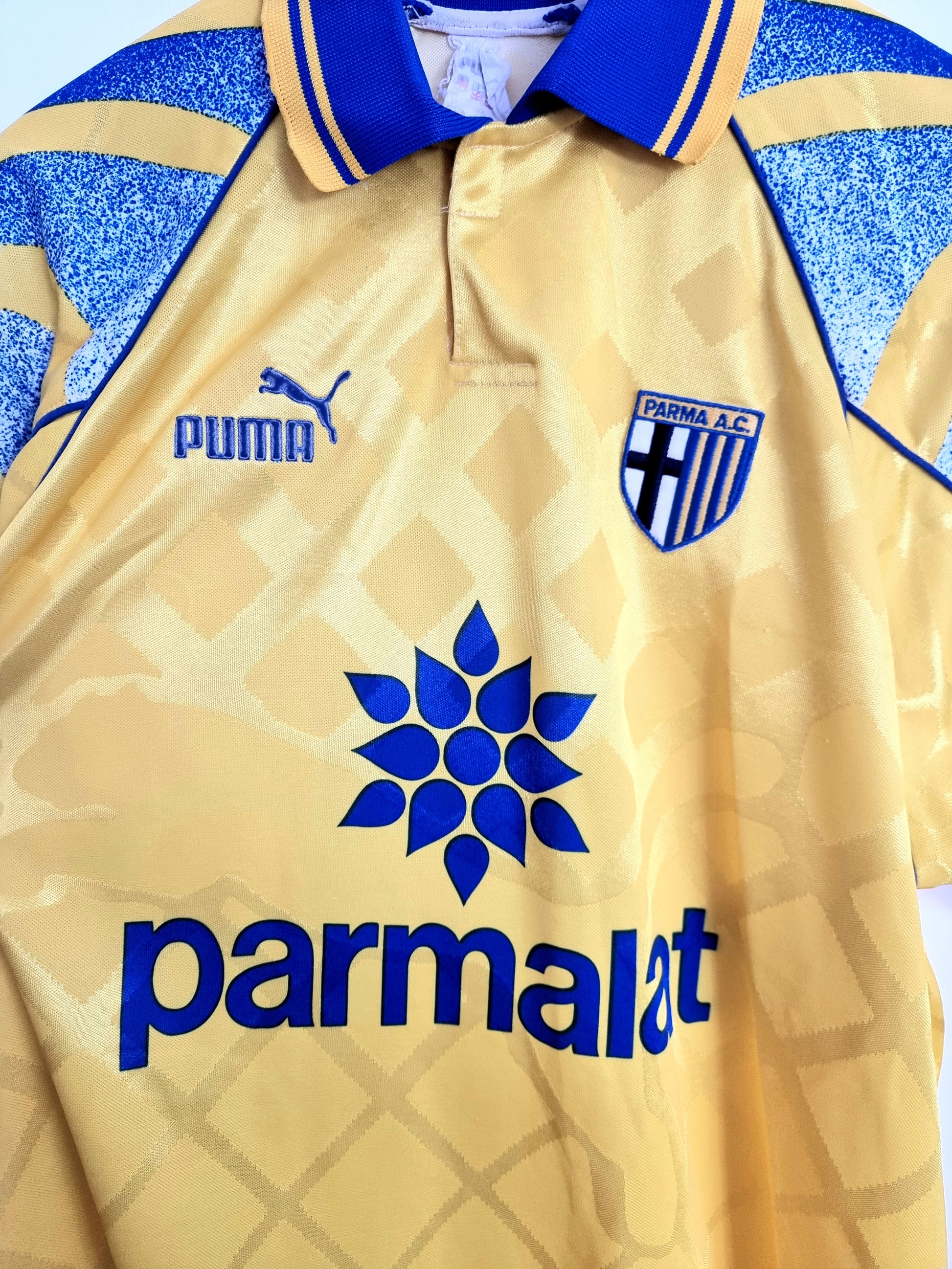 Asistir Humillar Prefijo Puma Parma 95/97 Long Sleeve Third Shirt XL – Granny's Football Store