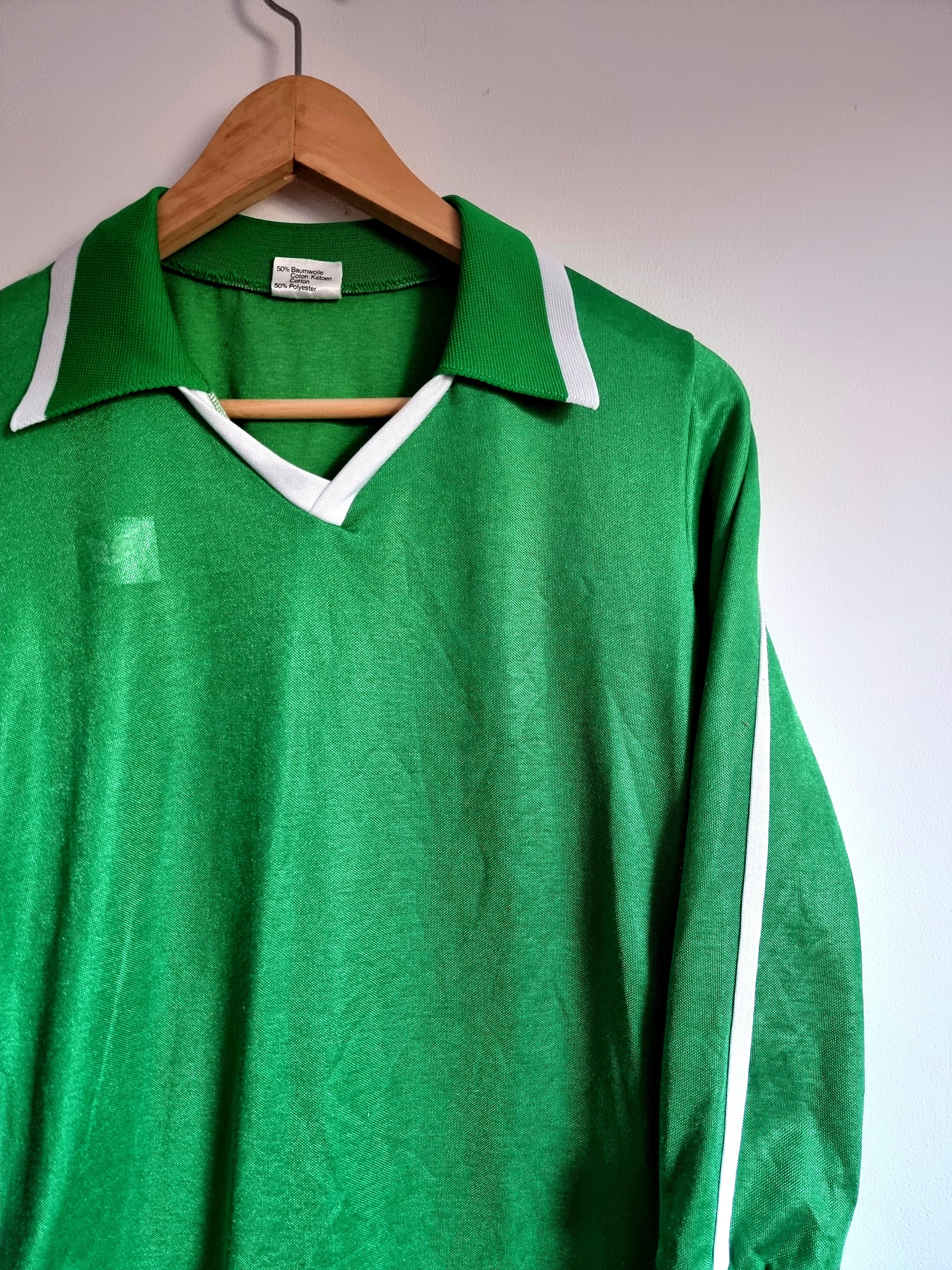 web Tante Boer Erima Vintage 70s Long Sleeve Template Football Shirt Small – Granny's  Football Store
