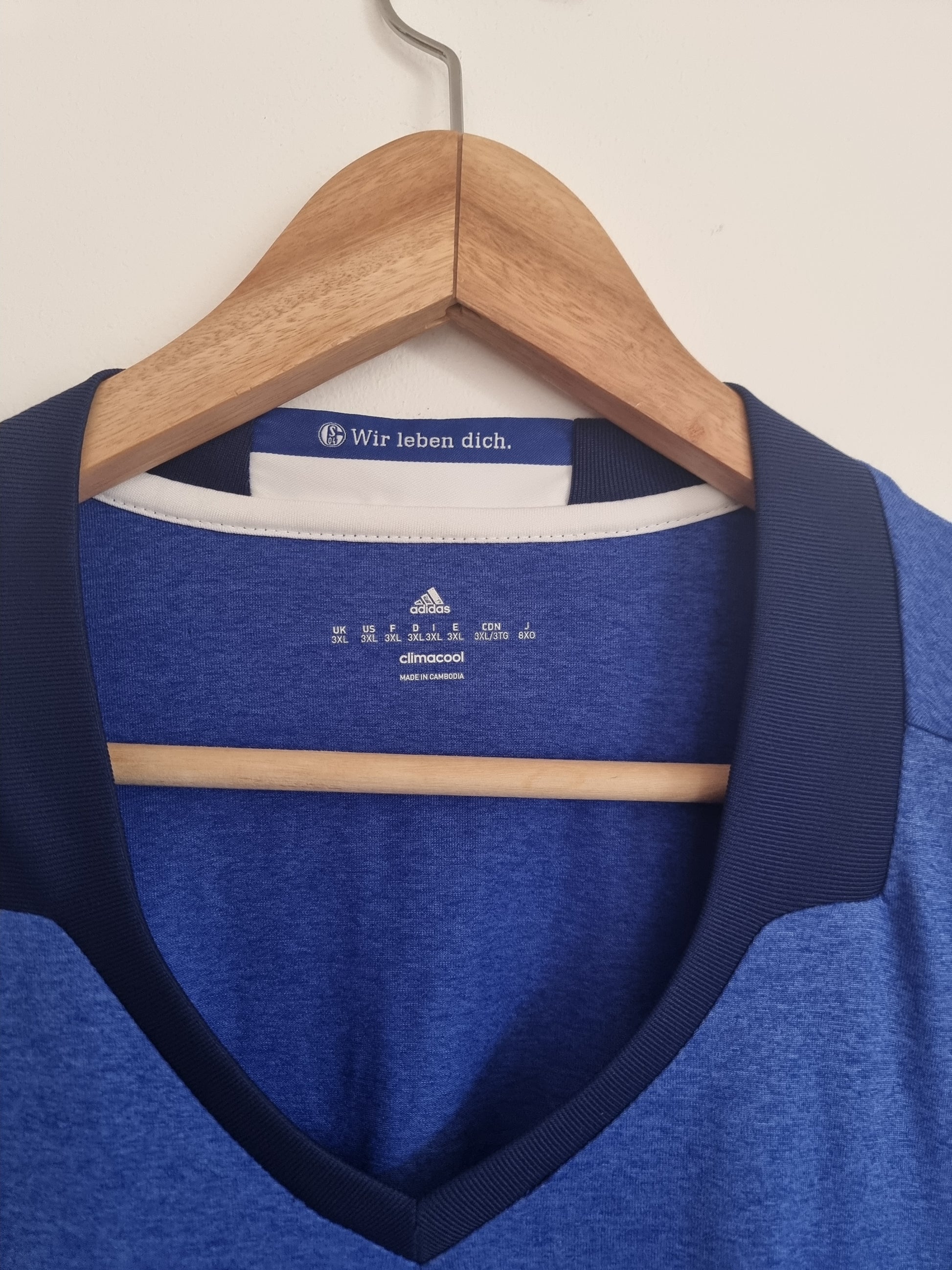 gewoontjes patroon Samenwerking Adidas Schalke 04 16/17 Home Shirt XXXL – Granny's Football Store