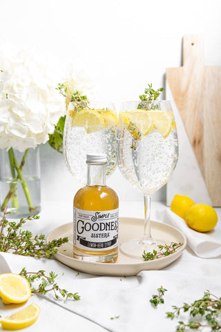 lemon herb gin and tonic recipe