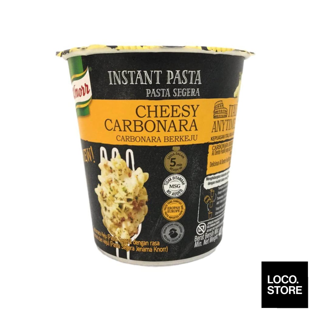 Knorr Cup Pasta Carbonara 40g – Loco Store
