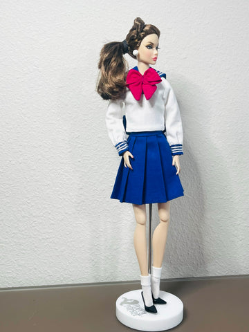 Sailor mood outfit skirt and shirt