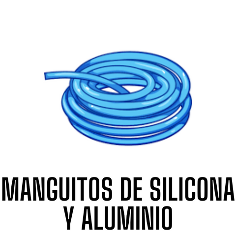 MANGUITOS DE SILICONA Y ALUMINIO