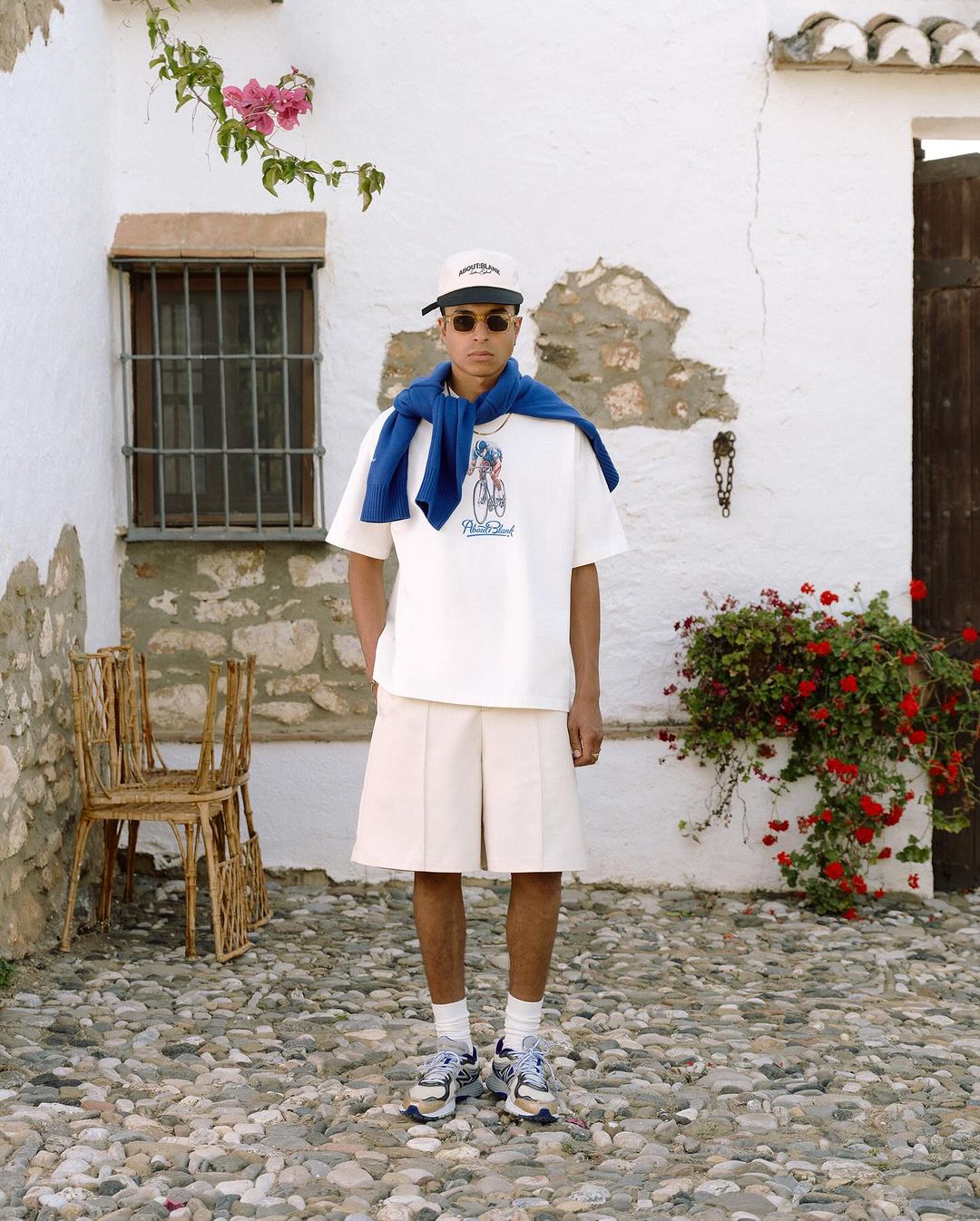 SS24 drop-two - Valle de LecrínBob and Romell style drop-two of our spring-summer ’24 collection, launching Thursday 30th May, 4pm BST for a-b - members  For sizing reference, Bob is 6’1-1.86m with a slim build, he wears a siz (33).jpg__PID:5ceb2ee4-1ee9-41e8-8039-7bea723a338f