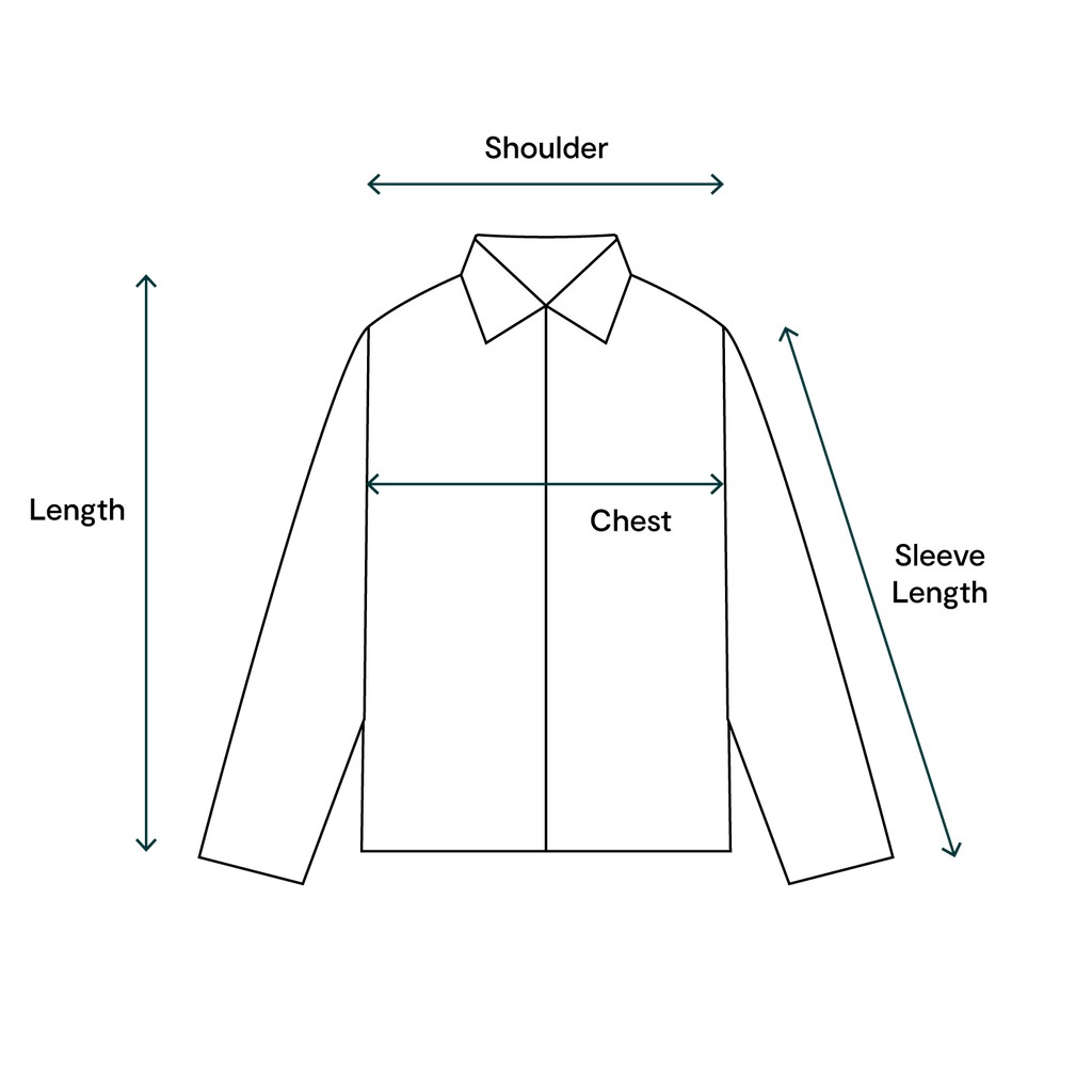 Size Guide - Longsleeve Shirt