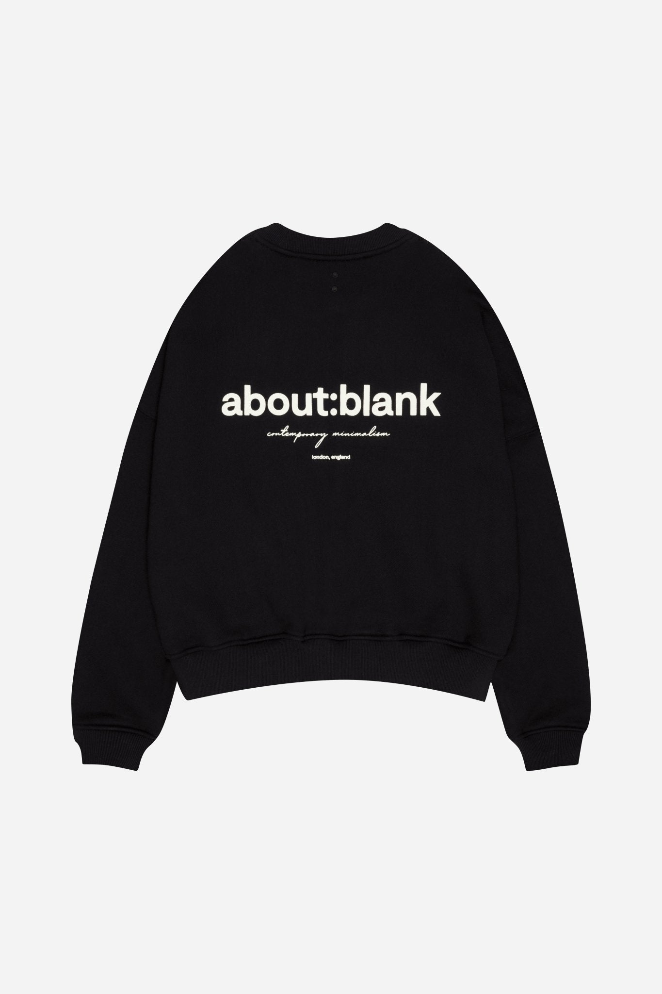 box sweatshirt black V2