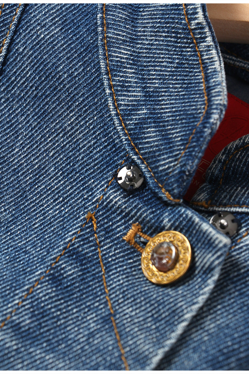GAWQO Fringe Detail Cropped Jacket and Denim Vest Set - rrebecasglamboutique