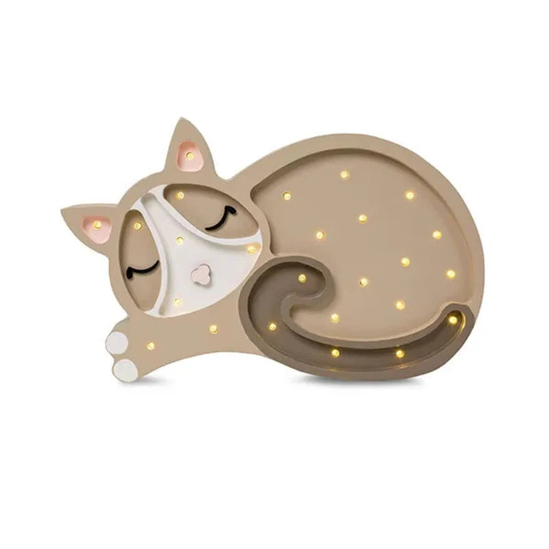 Lampada Cat color cappuccino  Little Lights