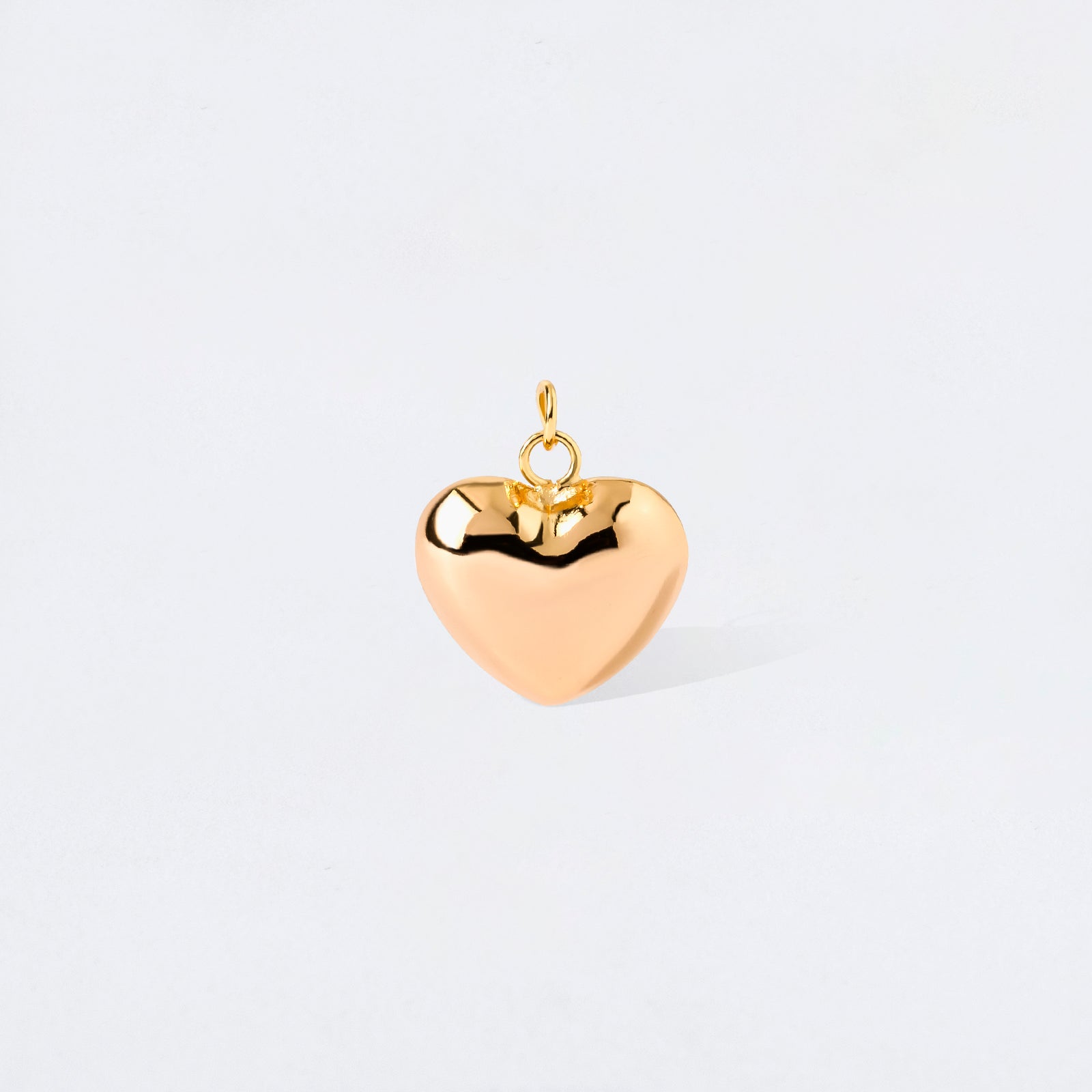 Medium Bubble Heart Heart Charm Pendant