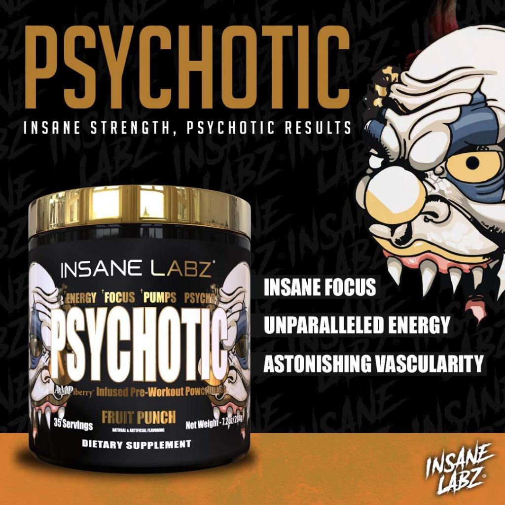 Psychotic Gold Insane Labz | Megapump