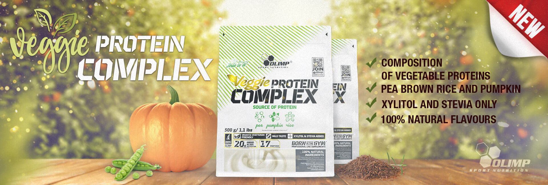 Olimp Veggie protein complex - Megapump