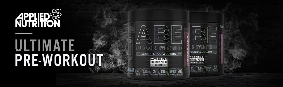 ABE ALL Black Everything Pre-Workout Applied Nutrition | Megapump
