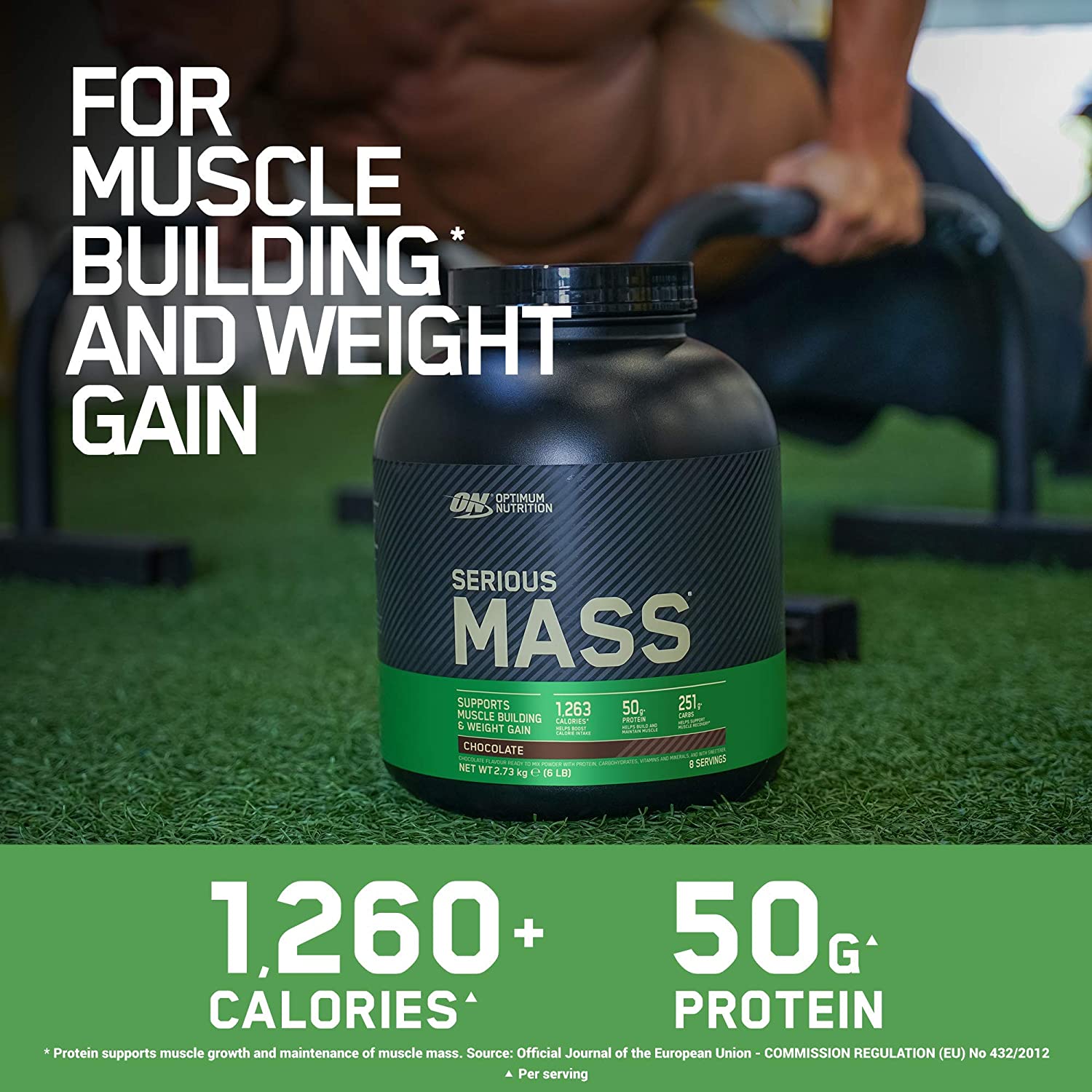 Serious Mass Optimum Nutrition Supplement Facts at Megapump.ie