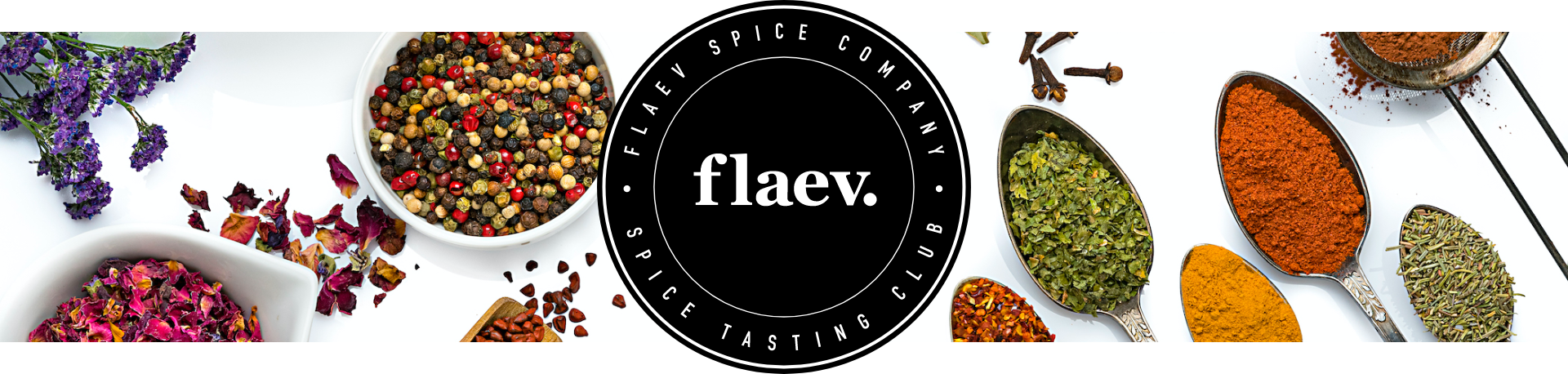 Flaev Spice Tasting Club Bannner