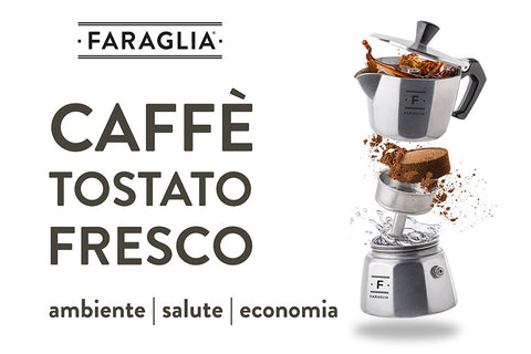 Faraglia-Kaffee für den Mokka