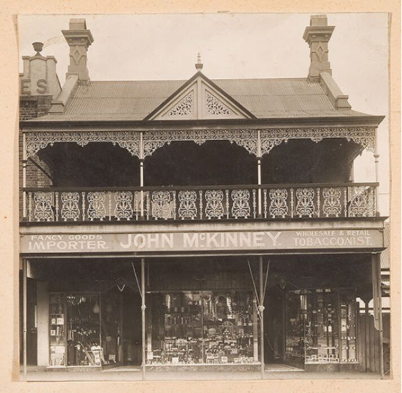 Original McKinney’s store on Ruthven Street, Toowoomba c1900