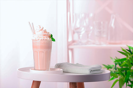 aardbei milkshake recept