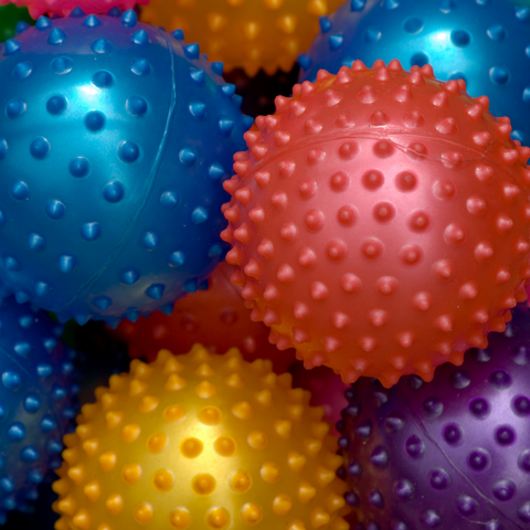 textured balls
