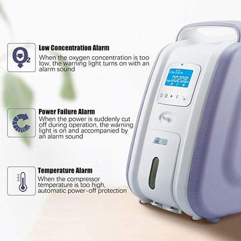 2L-9L/min Oxygen Concentrator Oxygen Generator Portable