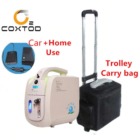 1L-5L Portable Oxygen Concentrator Machine with Battery