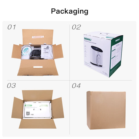 1L-8L Lightweight Home Care Oxygen Concentrator Model Q1W