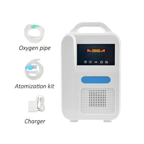 1L/m Mini Portable Oxygen Concentrator For Outdoor Indoor
