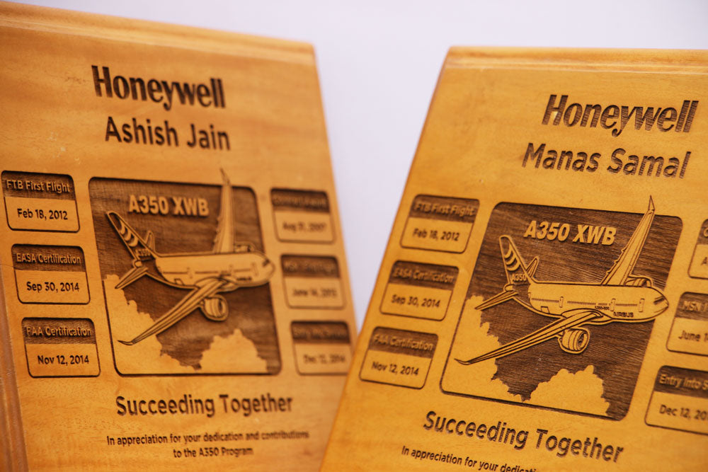 Honeywell Deep-engraved Plaques