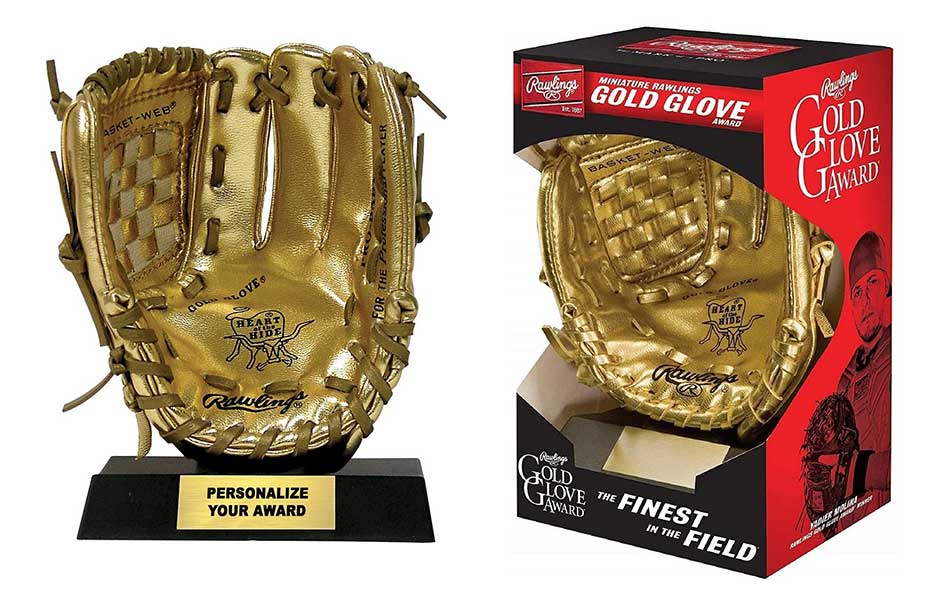 Rawlings Mini Gold Glove Award Baseball Glove Trophy