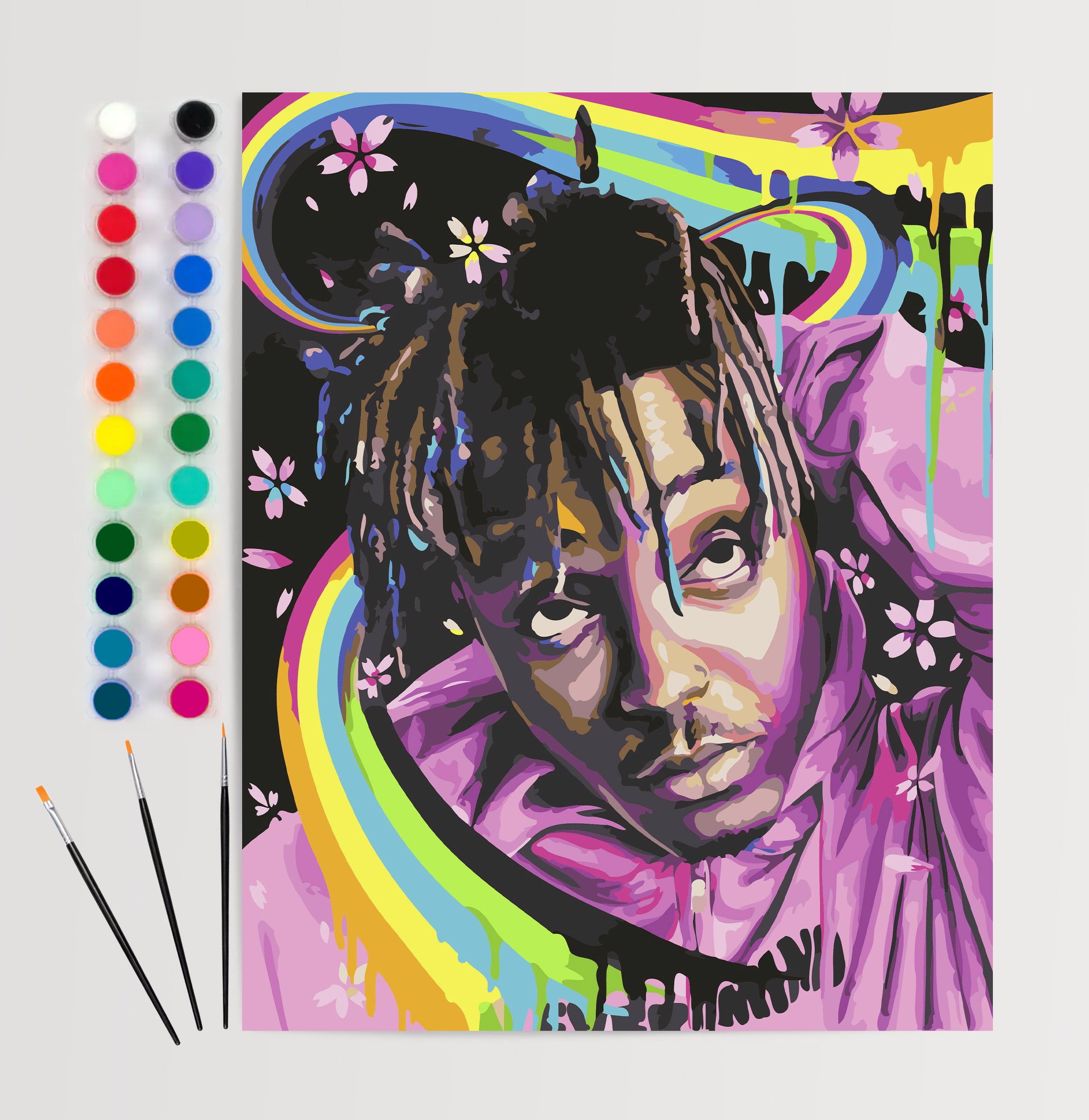 Juice Wrld Painting, Juice Wrld Wall Art, Unique Rapper Album Covers –  Imagine Through Passion Art Studio