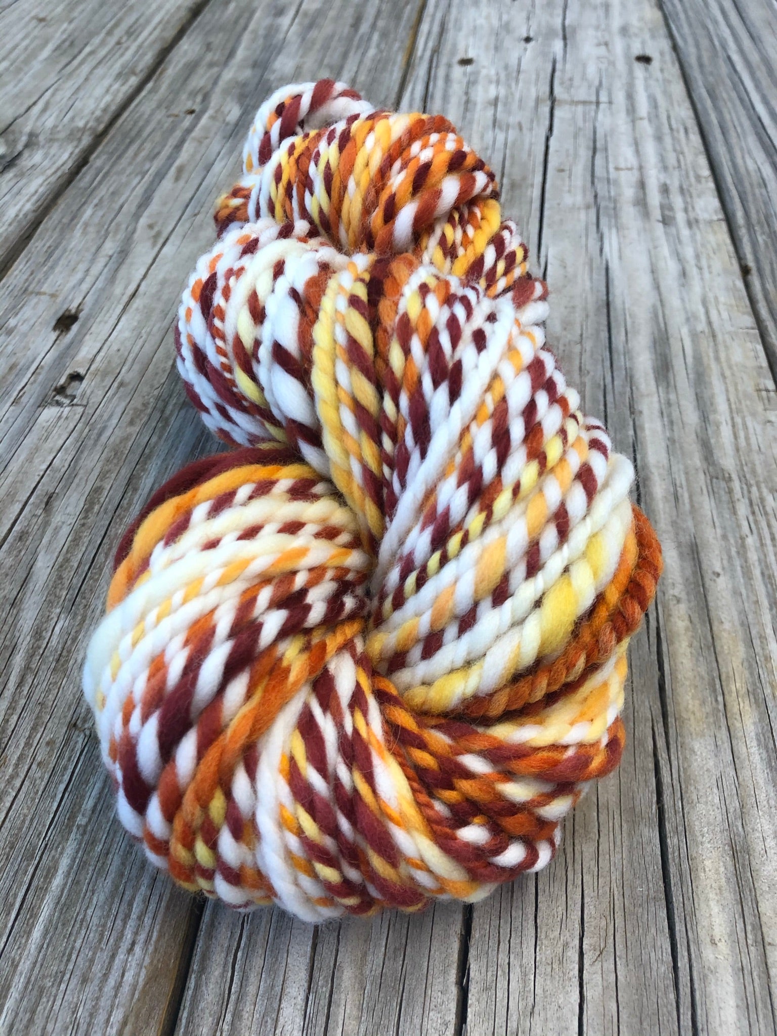 Limited Edition Handspun Hand dyed yarn Bulky Chilean Wool Knitting Mu –  Imagina Natural