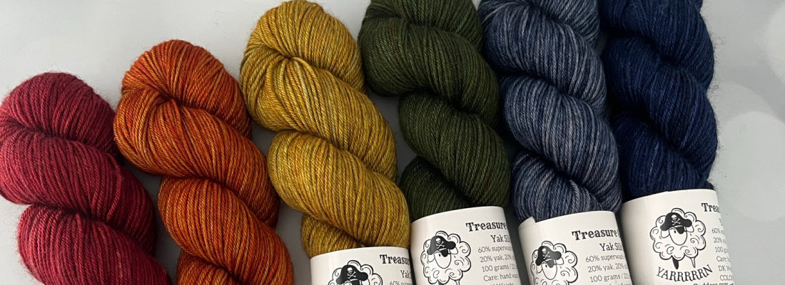 Yakity Yak Fingering Weight Yarn - Olive Semi Solid