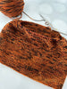 Catch a Tiger, Orange Brown, DK Treasures Yarn, hand dyed yarn