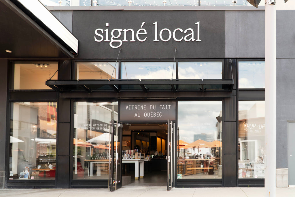 Signé Local vitrine