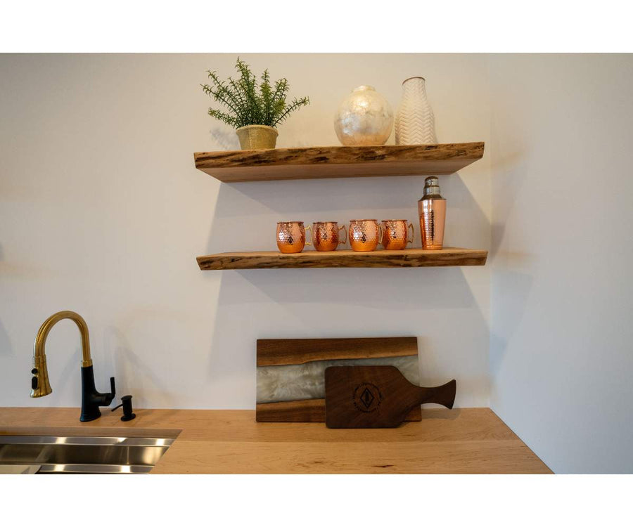 Live Edge Shelves Floating Shelf Floating Wood Shelf Brick Mill   Live Edge Maple Shelf 328579 900x 