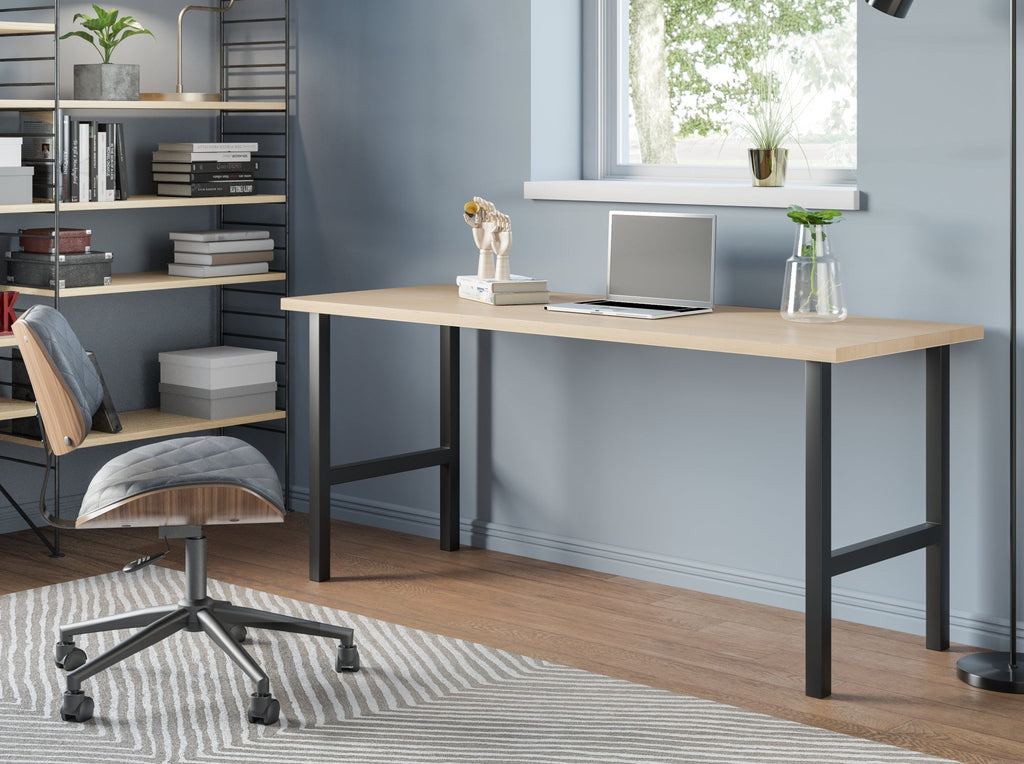 Modern U Leg Desk with Modesty Panel – US Discount Office Furniture