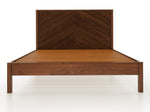 Wooden Bedframe + Headboard - Brick Mill Furniture