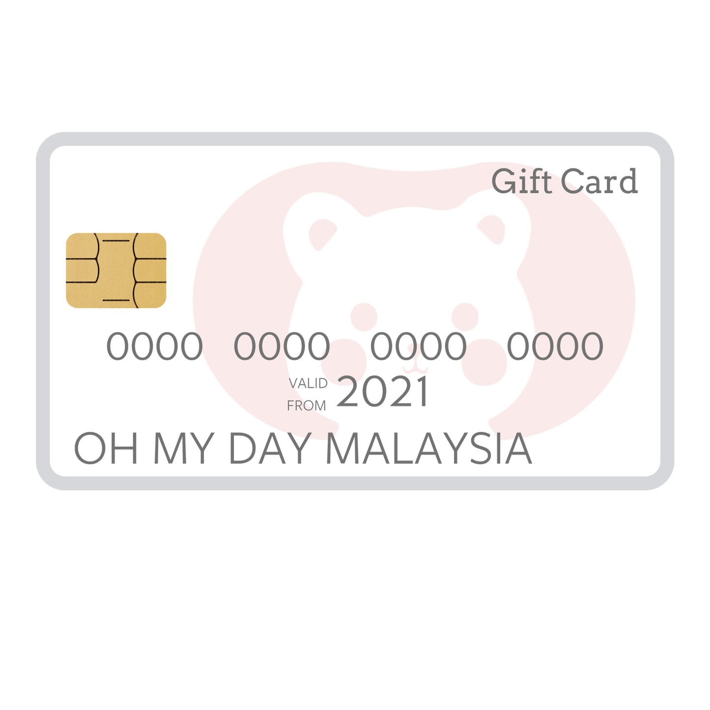 OH MY DAY GIFT CARD