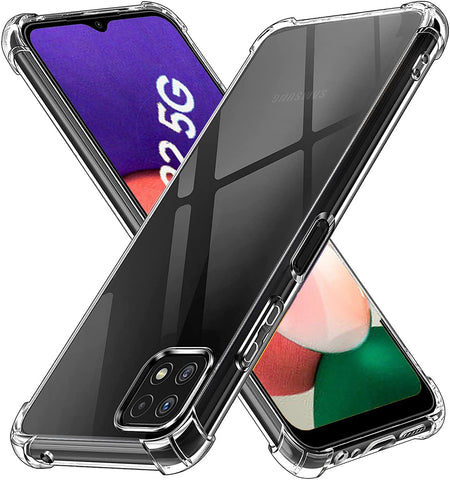 Rigid cover with reinforced edges for Samsung Galaxy A22 5G