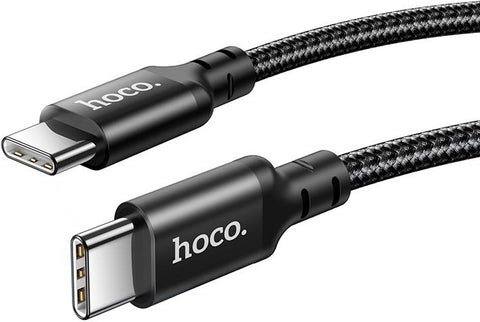 Cable Cargador 100w USB C a C 2MTS Compatble con Laptop S23 S23 S21 HOCO