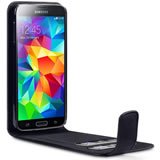Load image into Gallery viewer, Samsung Galaxy S5 Flip Case - Black