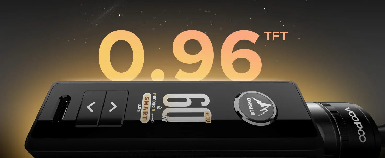 VooPoo Drag S3 0.96 TFT Colour Display
