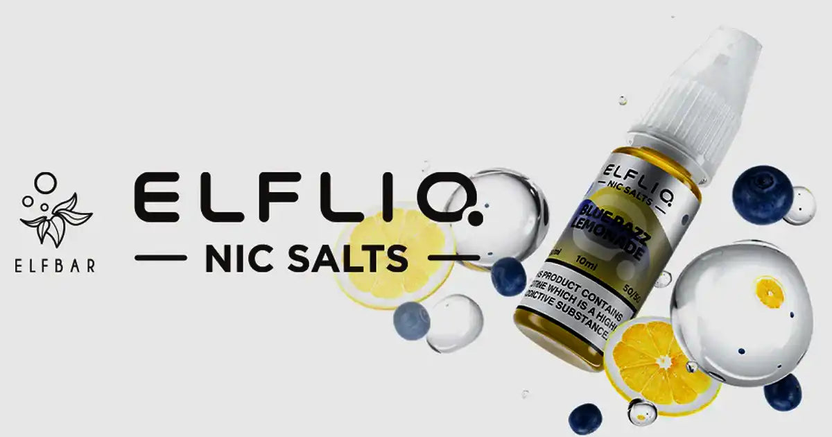 ELFLIQ 10ml Nic Salt E Liquid Juice ELFBAR