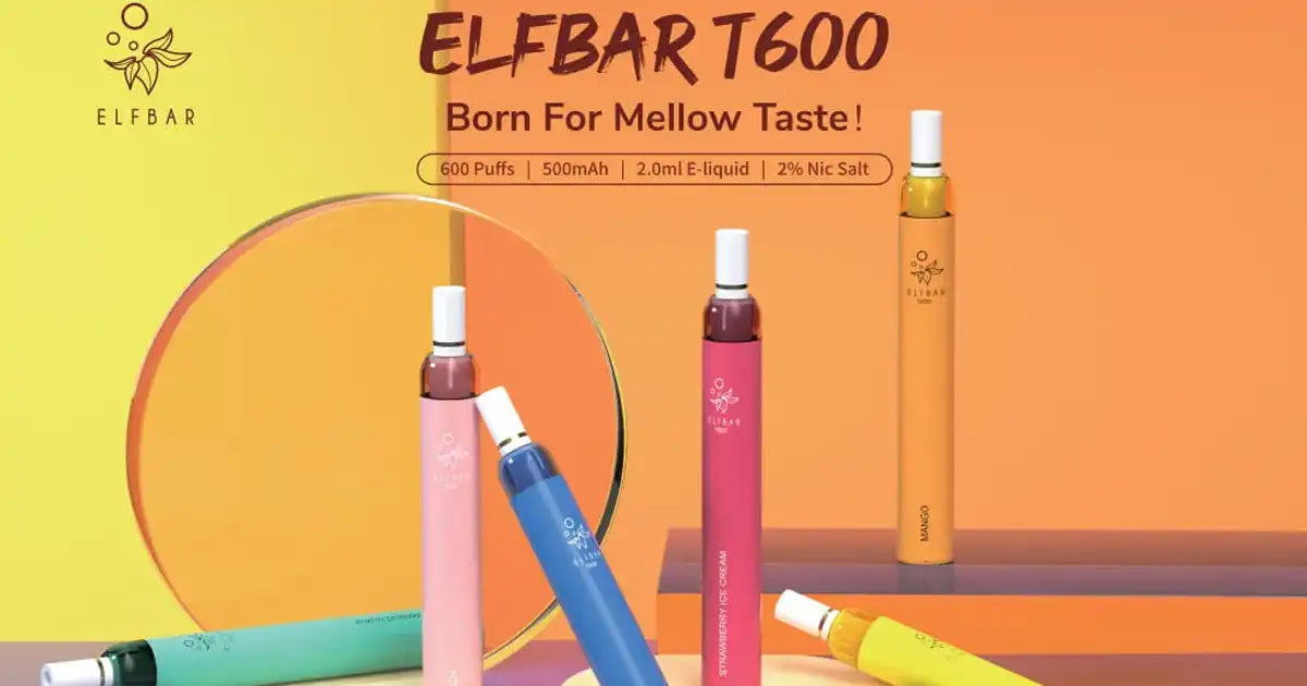 Elf Bar T600 Puffs Disposable Vapes