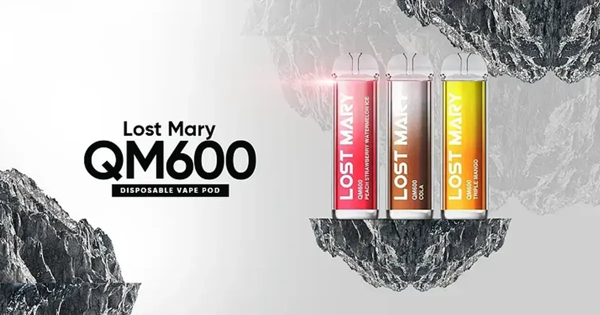 Lost Mary Vape, QM600, Disposable, 3 for £11.99