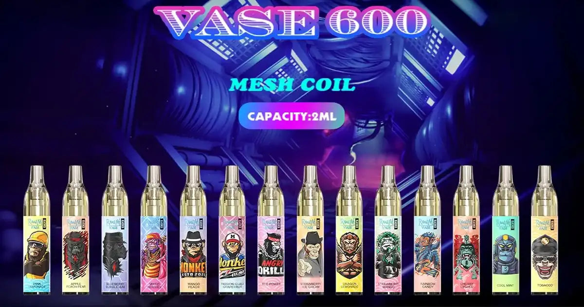 R and M RandM VASE 600 Disposable Vape Mesh Coil