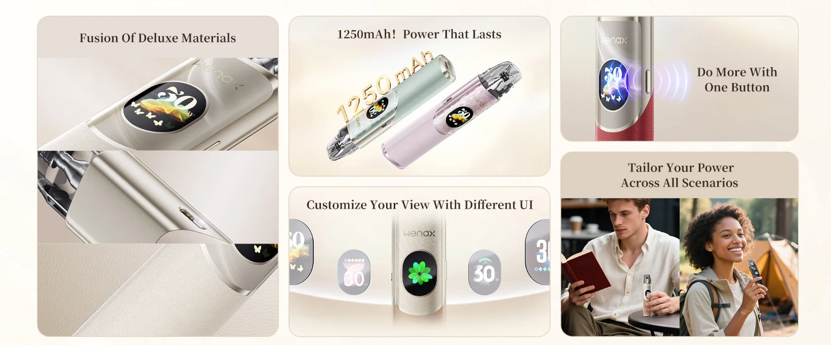 Wenax Q2 Key Features