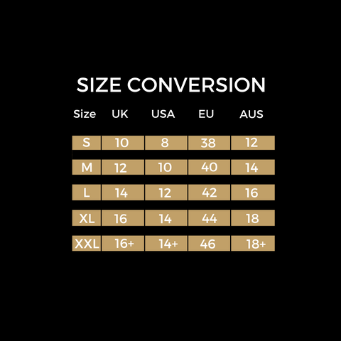 Size Chart Jacket – Equi-Light