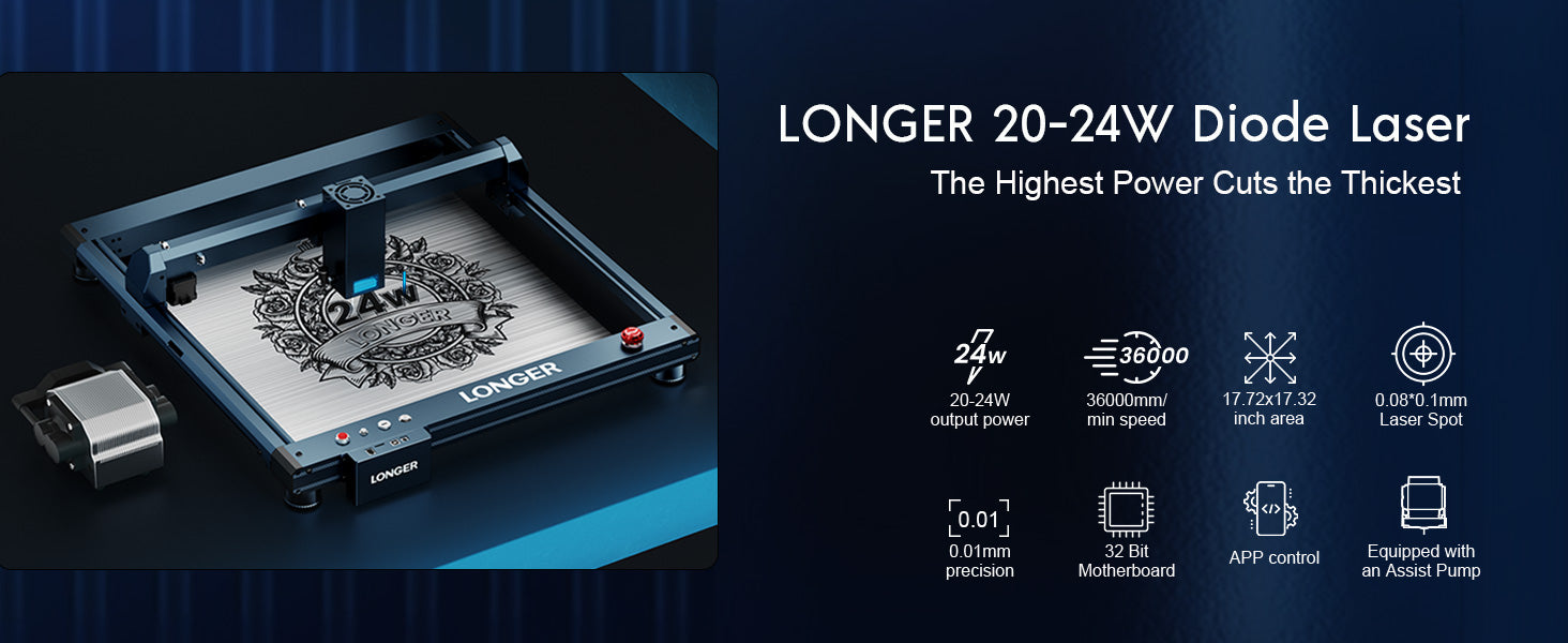 LONGER Laser B1 20W Laser Engraver [Discount&Review] – GearBerry