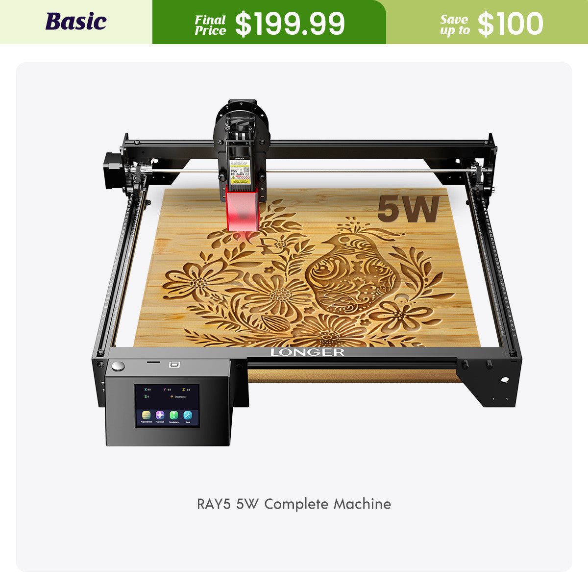 RAY5 5W Laser Engraver