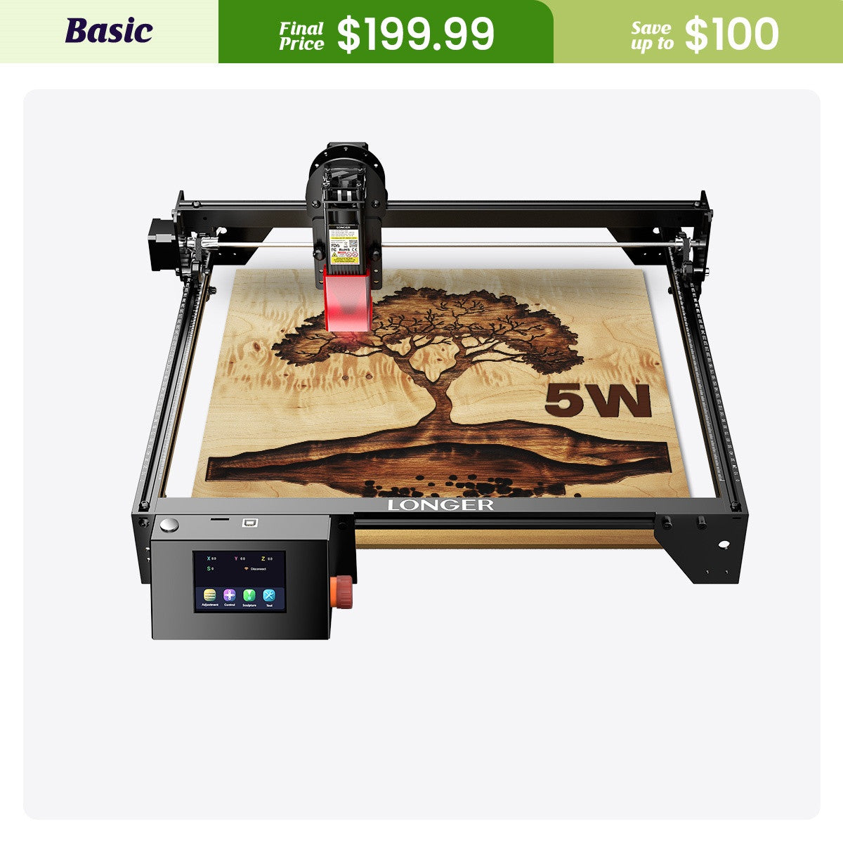 RAY5 5W Laser Engraver